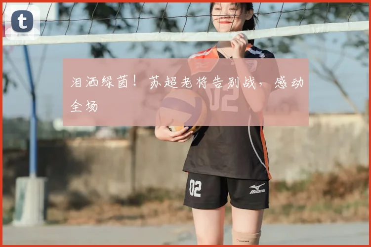 泪洒绿茵！苏超老将告别战，感动全场