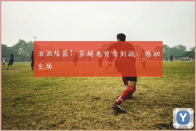 泪洒绿茵！苏超老将告别战，感动全场